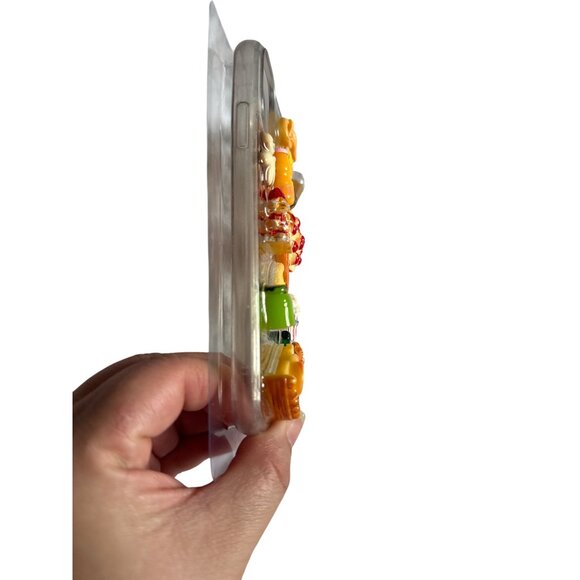 Clear Phone Case With 3D Resin Food Charms For iPhone 11/XR‎ - Picture 5 of 6